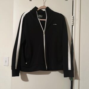 Ralph Lauren active: Black jacket with white stripe
